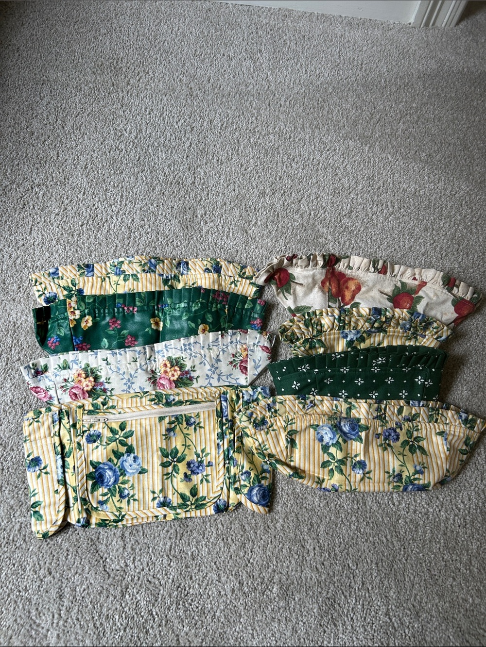 Set of 8 Longaberger Liners